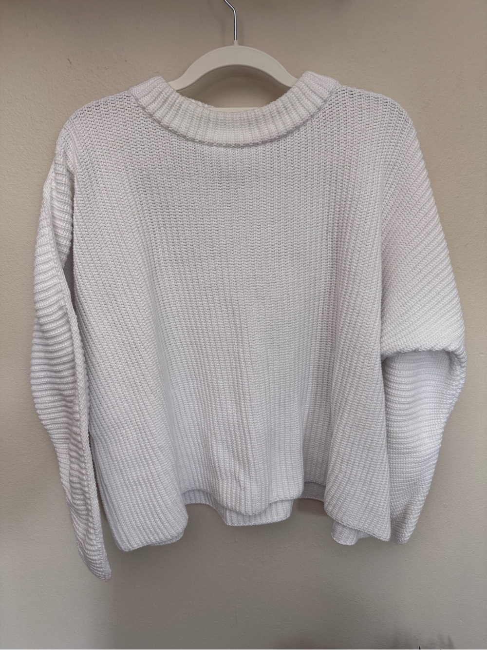 Frank & Eileen Montecito  Sweater White